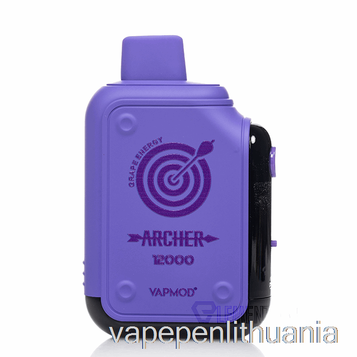 Archer 12000 Vienkartinis Vynuogių Energijos Vape Skystis